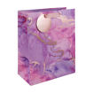 Picture of PINK MARBLE GIFT BAG
